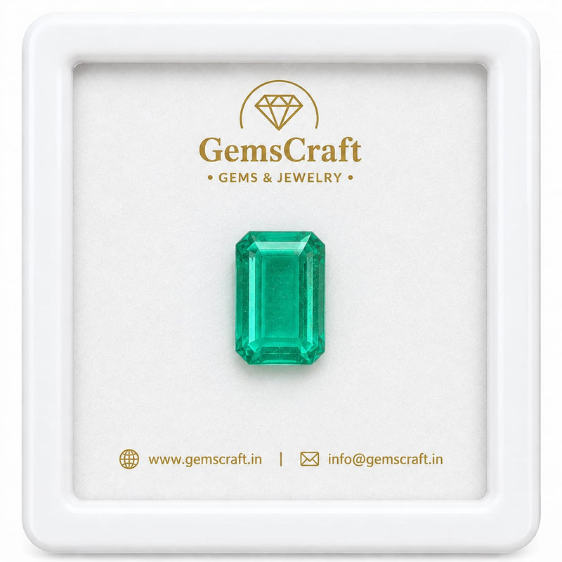 EMERALD 8.95CT (SRILANKA ZAMBIAN)