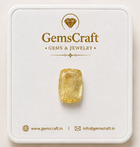 YELLOW SAPPHIRE 7.45CT