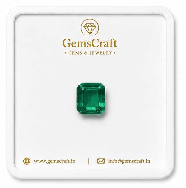 EMERALD 4.90CT (SRILANKA ZAMBIAN)