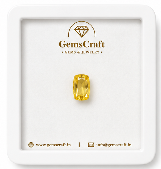 YELLOW SAPPHIRE / 3.05CT (SRILANKA CEYLONE)