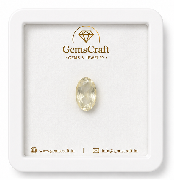 YELLOW SAPPHIRE / 6.80CT (SRILANKA CEYLONE)