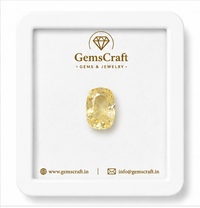 YELLOW SAPPHIRE / 4.05CT (SRILANKA CEYLONE)