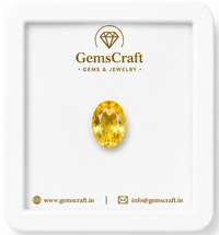 YELLOW SAPPHIRE / 2.10CT (SRILANKA CEYLONE) HEATED