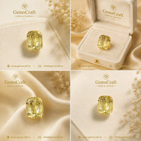 YELLOW SAPPHIRE / 9.15CT (SRILANKA CEYLONE)
