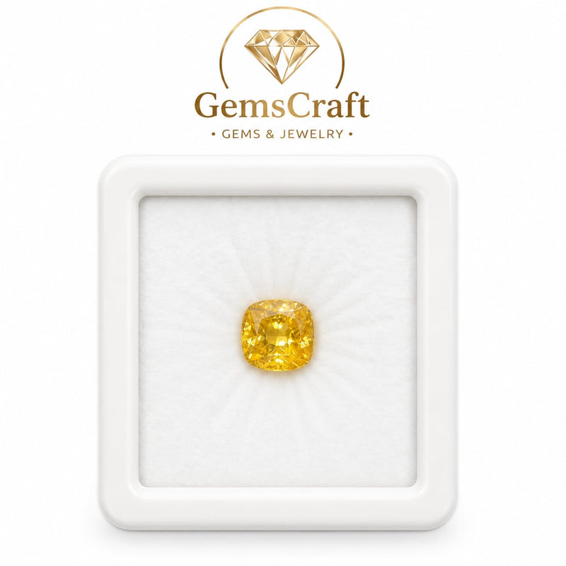 YELLOW SAPPHIRE / 7CT (SRILANKA CEYLONE)